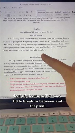 An EASY Way to Plan Chapters for a Book #writingadvice #booktube