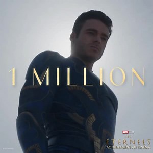 Plus d’un million de spectateurs ont découvert les aventures des Éternels ! 🔥 Les Éternels, actuellement au cinéma. | Marvel