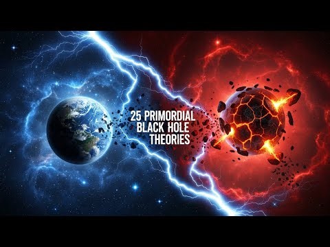 Cosmic Origins Revealed 25 Theories About Primordial Black Holes
