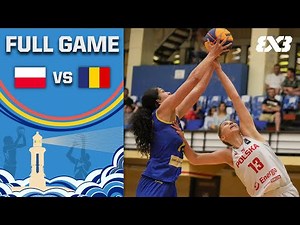 Poland v Romania | Women | Full Ticket Game | FIBA 3x3 Europe Cup Romania Qualifier 2022