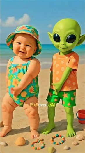 Baby & Alien Dancing Together 😂👶👽 | Funny U.S. Viral Video 2025