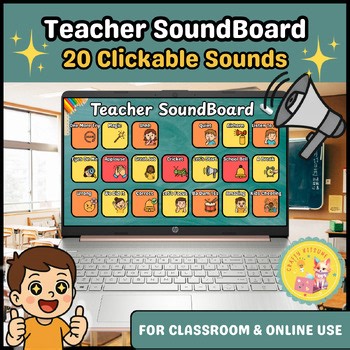 Teacher Soundboard | Interactive Teacher Soundboard | Google Slides
