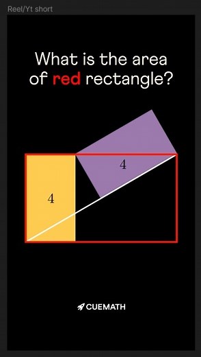 65 reactions · 23 shares | A simple solution to a seemingly difficult problem. Try solving the question at the end and drop your answer below  #rectangle #shapes #learning #education #math | Cuemath | Facebook