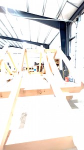 Timber Frame In Action! Utilizing old world craftsmanship to create...