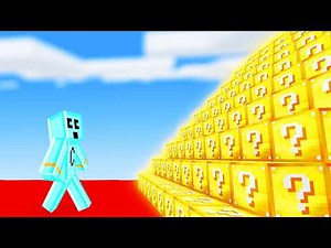 The Ultimate Lucky Block Race in Minecraft