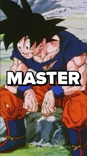 when Goku became a MASTER