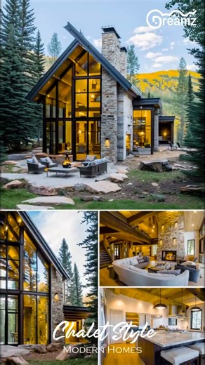 Modern Chalet Style House