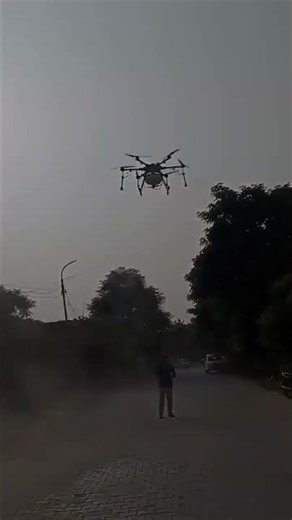 🚁 Punjab Drone Spray in Paddy, Mustard, Sugarcane Field | Smart Farming India 🌾