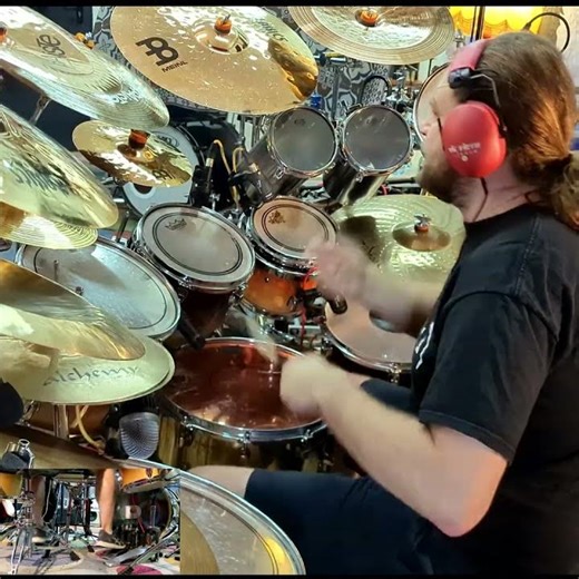 Rush - A Passage to Bangkok (First Verse + Chorus) #drums #shorts