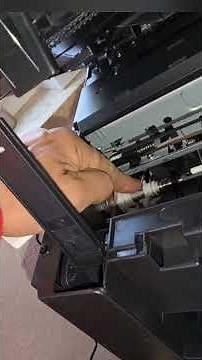 Epson error 00041: Clean paper sensor. Encoder disc.