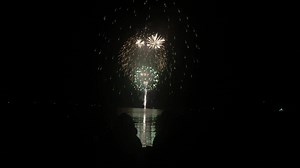A little The Rotary Club of Key West firework action as seen from Smathers Beach for #FourthOfJuly! | Greater Key West Chamber of Commerce