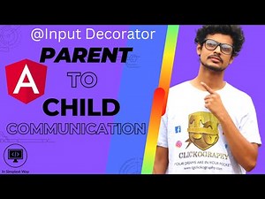 Use Parent to Child Component Communication using @Input Decorator | Angular @input decorator