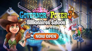 3.4K views · 603 reactions | Howdy Governors! 鸞 Long time no see! With our official return to social media, we would like to inform you that today is the GRAND OPENING of the brand new Billionaires Saloon in Governor of Poker 3! 朗 Go check it out! And stay tuned for more content on this page.   bit.ly/GovernorofPoker3  | Governor of Poker 2 | Facebook