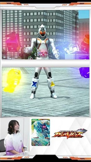 [#Ganbarizing] Kamen Rider Fourze Cosmic States Scan Animation!! [BANDAI Official] #Shorts #Banda...