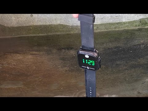 Apple watch 4 waterproof test| watch experiment 🧪