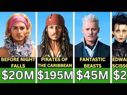 💰Johnny Depp’s Paycheck for Every Movie He’s Ever Made (Hit or Flop?)