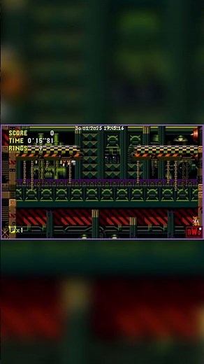 Sonic CD Restored - Wacky Workbench 3 in 38.71s | #sonic #speedrunning