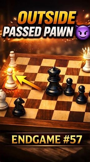 “THE MOST DANGEROUS PAWN” 👑♟️ #chess #chessendgame #shorts