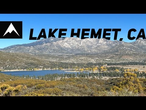 Camping, Fishing, and Off-Road at Lake Hemet, California