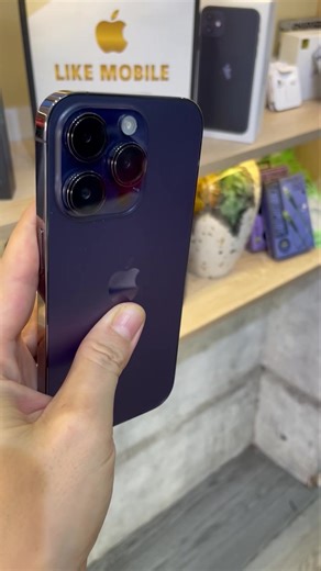 Thiết kế sang trọng, hiệu năng mạnh mẽ với chip A16 Bionic vượt trội. Camera 48MP và màn hình 120Hz đáp ứng tốt nhu cầu chụp ảnh và giải trí cao cấp. 🍎🍎 Iphone 14pro giá chỉ 13xxx. 🌾🌾 hỗ trợ góp lúa thủ tục đơn giản, nhanh chóng. 🤙🤙Hotline: 0966610880 | LikeMobile - iPhone giá rẻ nhất Hà Nội