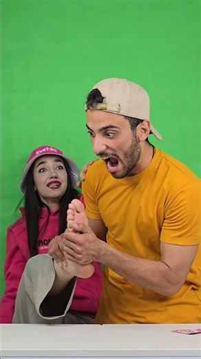 She said: “Try this instead…” 😂🦶🍭💥Would you eat this candy foot? #shorts #trend #candy