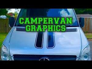 HOW TO Stick Vinyl Stickers Decals on your RV Campervan van or car