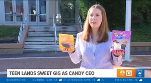 Zolli Candy CEO, Alina Morse caught up with WTHR-TV prior to attending the Sweets & Snacks Expo in Indianapolis. Delicious candy that’s good for you AND cleans your teeth? It's true! Created by a kidpreneur, Zolli Candy is sugar-free, dairy-free, vegan, gluten-free, nut-free, Kosher, keto-friendly, bloat-free, diabetic-friendly, and allergy-free. Made with natural flavors and colors. You can find Zollipops and other Zolli Candy products locally at CVS, Walmart, Whole Foods and Kroger. | ZolliCan