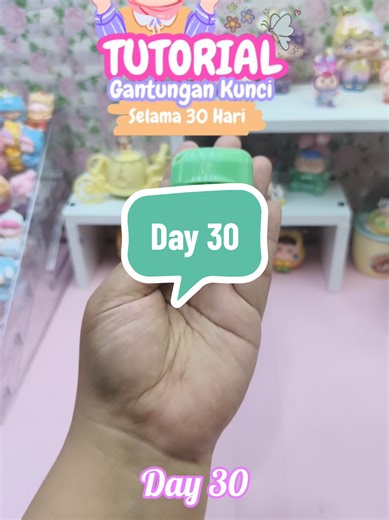 Day 30 || last video tutorial for 2025, thank for all u guys. see u on my next video in 2026 . . #tutorials #keychain #keychaintutorial #gantungankunci #day30