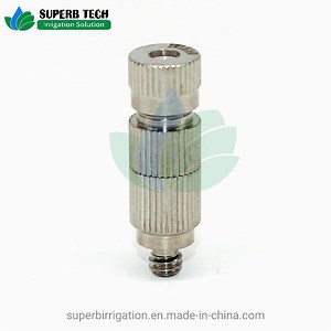 [Hot Item] Anti Drip Brass Spray Nozzle High Pressure Head Fog Nozzle Garden Irrigation Water Misting Nozzle