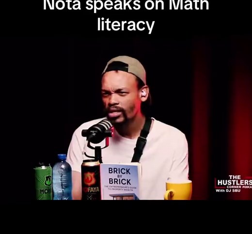 Nota's Insights on Math Literacy with DJ Sbu