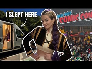 Stealth Camping at New York Comic Con! | FULL Experience