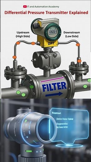 What is a DPT Differential Pressure Transmitter?#DPTransmitters #Instrumentation #automation