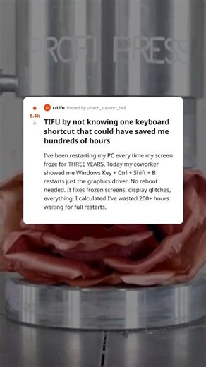 Whether your PC is acting weird - Ctrl+Shift+Esc opens Task Manager so you can quit programs.