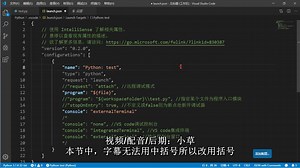小草带你学编程-Python安装篇第八节：调试配置文件的讲解