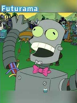 Bender Pushes the Earth Away from the Sun #futurama #animation #funny #fyp #cartoon #shortvideo
