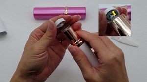 Electric Facial Hair Remover for Women, Painless Face Epilator with LED Light, Portable Lipstick-Sized Razor, Safe and Stylish Shaver.BEAUTISILK (White)