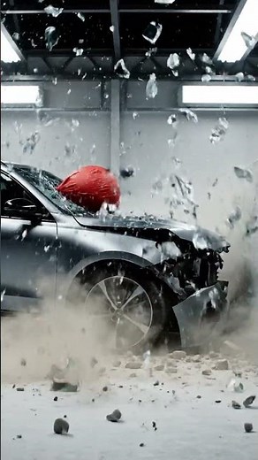 Extreme Car Crash Test: Airbag Safety Revealed! 🚨