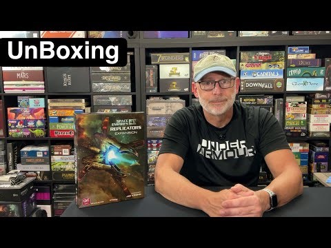 TDG: Space Empires: Replicators unboxing with Ray