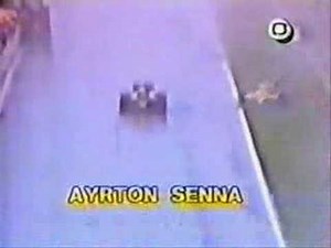 Primeira Vitória do Ayrton Senna na Formula-1