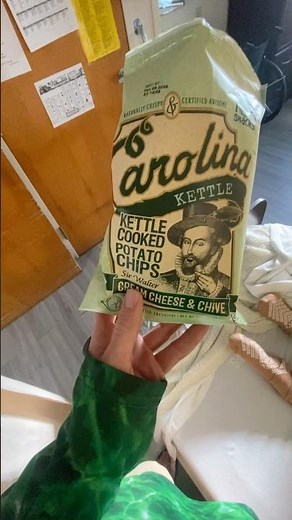 Let's try Carolina Cream Cheese & Chives Kettle Chips 🤔