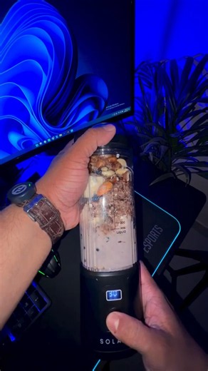 Work Break = Smoothie Time 😍 | SOLARA BlendKwik Pro