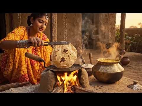 1990s peaceful life(بارش، چولہا اور پرانی خوشبوئیں)