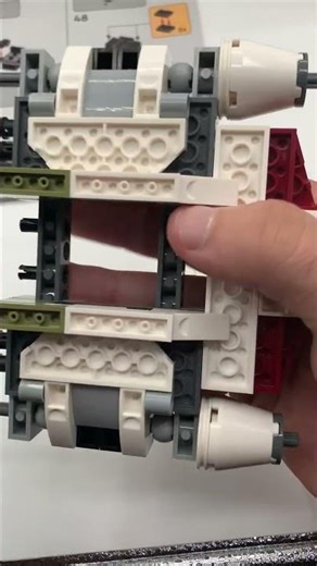 Lego Star Wars V-19 torrent starfighter bag1 #lego #starwars #clonewars