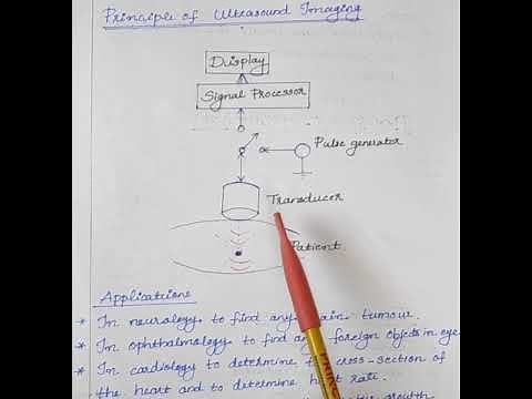 Biomedical Instrumentation- Ultrasonic imaging system