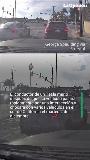 Conductor de Tesla muere tras choque múltiple en Huntington Beach / La Opinión