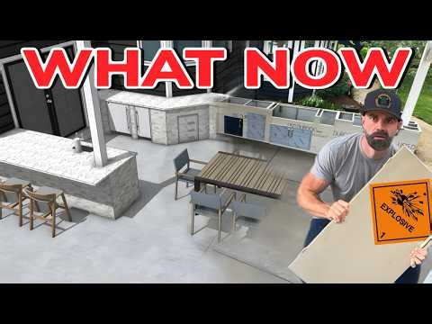 Ultimate Backyard Upgrade || Insane Outdoor Kitchen Build
