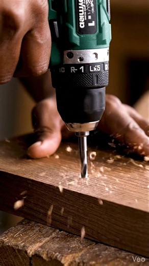 Mini cordless wood pilot reamer drill (hole widening type) #woodworking #tools #diy