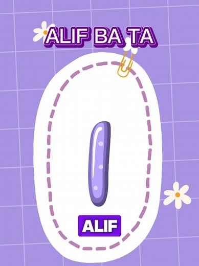 Learn Arabic Letters: Alif, Ba, Ta for Kids