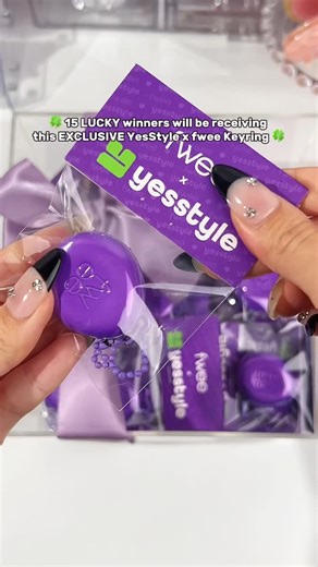 YesStyle | K-Beauty & Fashion on Instagram: "🥹 the cutest keyring ever 💜🤝💚 15 lucky Yesties will receive one EXCLUSIVE fwee x YesStyle pudding pot keyring Follow ALL THE FOLLOWING STEPS to enter 1️⃣Follow @yesstyle and @fwee_global 2️⃣ Like this post 3️⃣ Tell us your favorite pudding pot shade and tag a friend! #fwee #yesstyle #puddingpot #keyring"