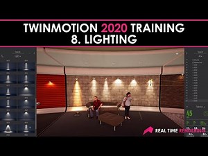 Twinmotion Training Course (8): Lighting